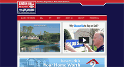 Desktop Screenshot of lintonhallrealtors.com